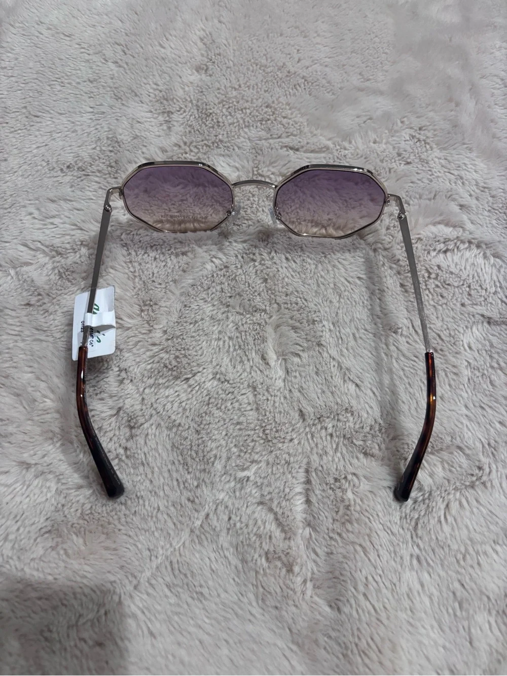 Octagon Sunglasses - Purple / Pink / Black